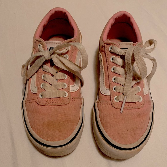 Pink Old Skool Vans Missy Size 12 - Picture 2 of 10